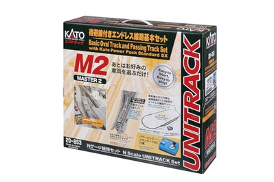 KATO N Gauge M2 Endless Model Train Set w/ Standby Line 20-853 Master 2 New