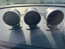 Defi 60mm 3 Gauge Set Oil Temp Oil Pressure Boost Excellent Japan