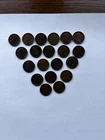 1909 VDB Lincoln Wheat Penny Cent Lot ~ 20 Coins