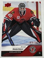 2022-23 Upper Deck AHL - Arvid Soderblom #60 Exclusives 75/100