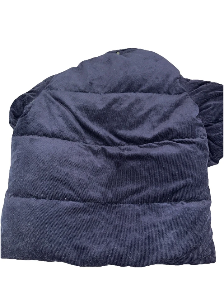 Chaqueta acolchada de pana Banana Republic para hombre grande azul marino talla pequeña Foto 3 de 4