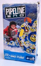 Pipeline Sno High Emotion Snow Tube 3DView BLUE 32in Sled Aqua Leisure