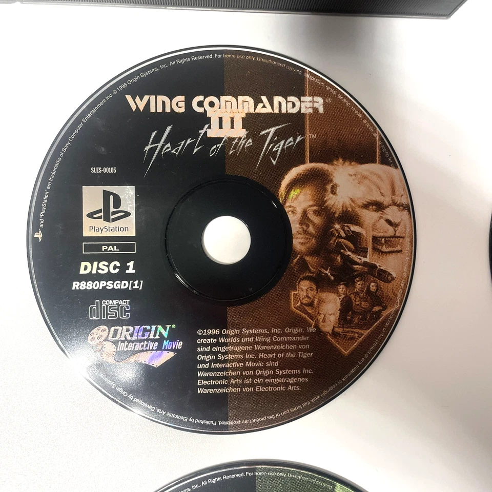 Wing Commander III - Heart of the Tiger -Sony PlayStation 1 - vollständig - Bild 4 von 4