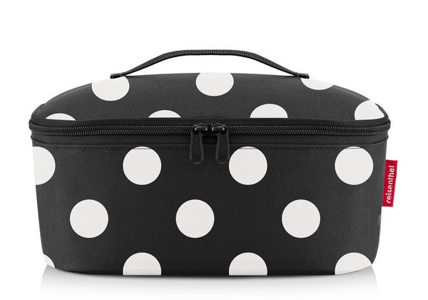 Reisenthel KüHltasche Coolerbag M Pocket Isotasche Dots White LF7073-image