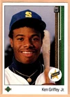1989 Upper Deck Ken Griffey Jr. RC Rookie #1