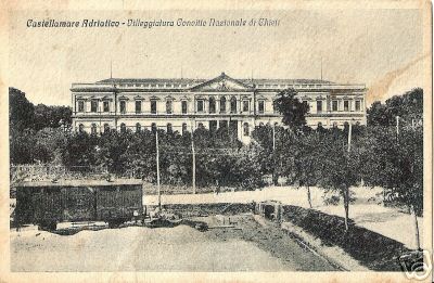 3110 CASTELLAMARE ADRIATICO VILLEGGIATURA DI CHIETI TRENO - Foto 1 di 1