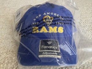 la rams hat nfl fanatics heritage royal adjustable one size fits most