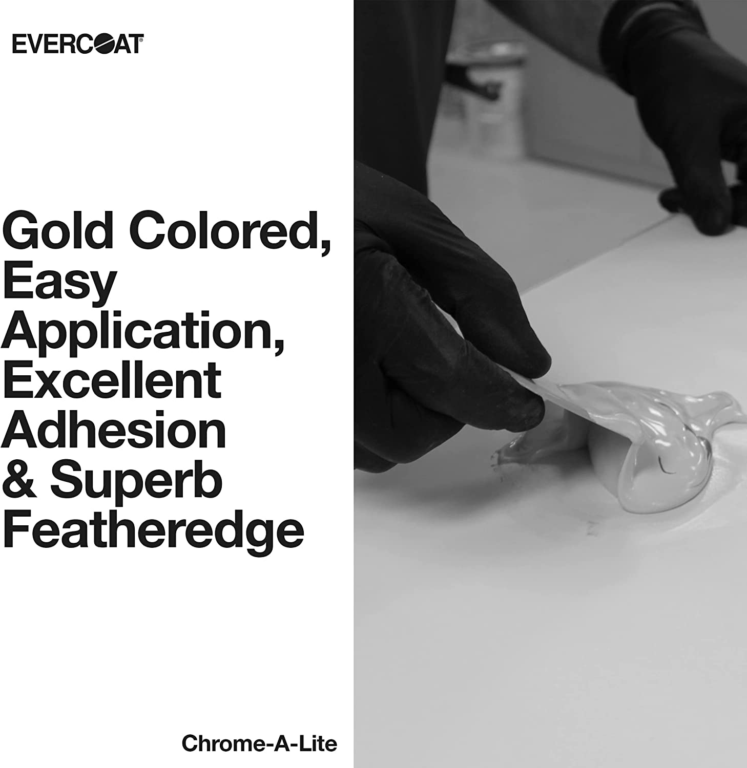 Evercoat ChromeALite Body Filler for Aluminum, Fiberglass, Galvanized