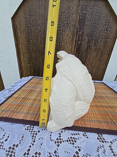 Koi Fish Wall Sconce/Light, Justice Design, Calif Ambiance Ceramic Bisque 1990 - Picture 11 of 12