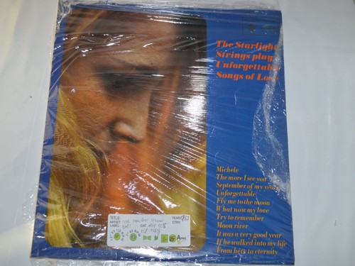 ✔️💿The Starlight Strings - Unforgettable Songs of Love VINYL 12" LP 1967 VG/VG - Picture 7 of 7