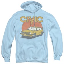 HONDA RETRO CIVIC Licensed Adult Hooded Sweatshirt Hoodie SM-3XL