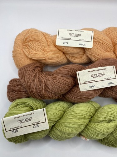 DMC Broder Medicis Needlepoint 100% Wool 7173, 8108, 8420 50g Yarn - 3 50g Hanks - Picture 2 of 3