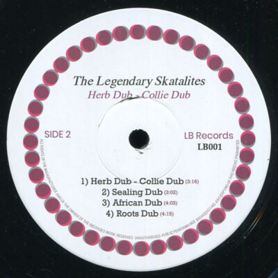The Skatalites - Herb Dub - Collie Dub (LP, Album, Mono, RE, RM