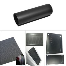 30cm Computer Mesh DIY PVC PC for Case Fan Cooler Black Dust Filter Net