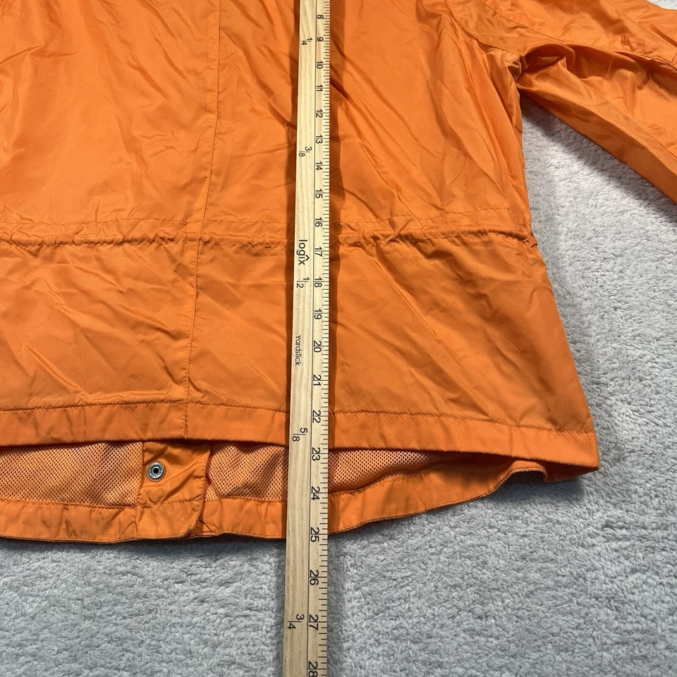 Женская нейлоновая ветровка 90-х Y2K Gap L оранжевая компактная дождевик Gorpcore - Изображение 4 из 4