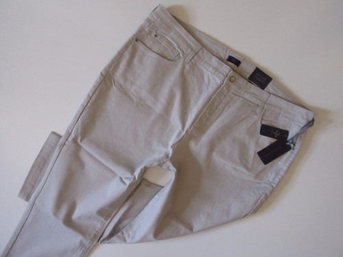NWT Not Your Daughter's Jeans NYDJ Audrey in Stone Stretch Ankle Jeans 24W - 第 2/5 張圖片