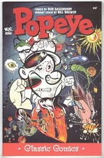 Popeye Classic #47 1:10 Bill Brewer Pop Art Variant IDW Yoe 2012 VF/NM