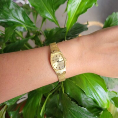 Vintage Swiss Montine 17 Jewels Incabloc Gold Watch | eBay