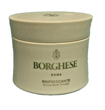 Borghese Roma RINFRESCANTE Sugar Body Polish Scrub Exfoliator Dry Skin 2.7oz NEW