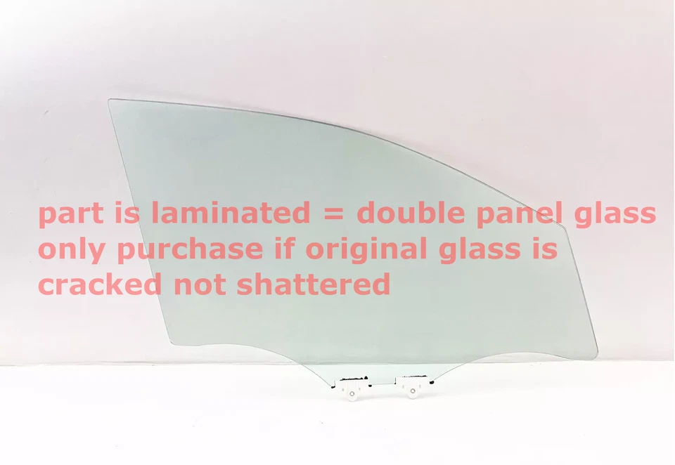 For 23-24 Lexus RX Models Passenger/Right Side Front Door Window Glass Laminated - Image 2 of 3