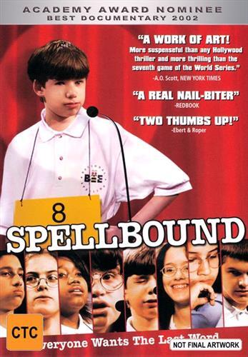 Spellbound region 4 DVD (2002 kids spelling bee documentary movie) Ex Rental - Afbeelding 1 van 1