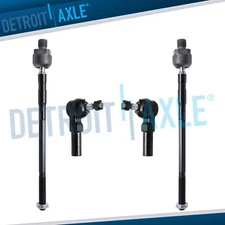 4pc Front Inner and Outer Tie Rod Suspension Kit for Mazda MX-6 626 Ford Probe