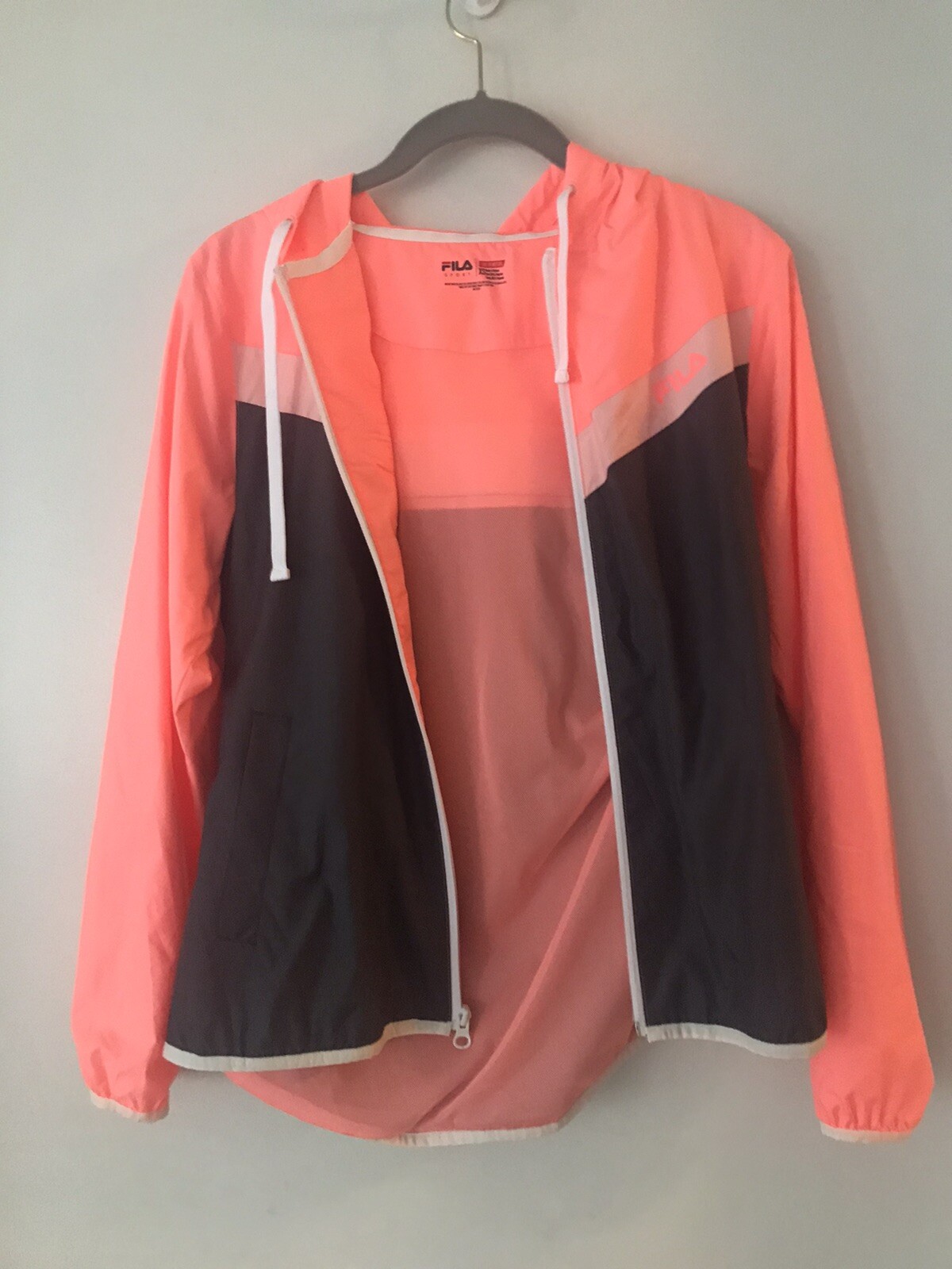 Fila Womens Lightweight Windbreaker Jacket XS