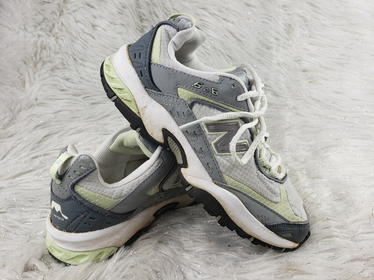 よん NEW BALANCE 606 Womens Size 8 WW606GG Gray White Green All
