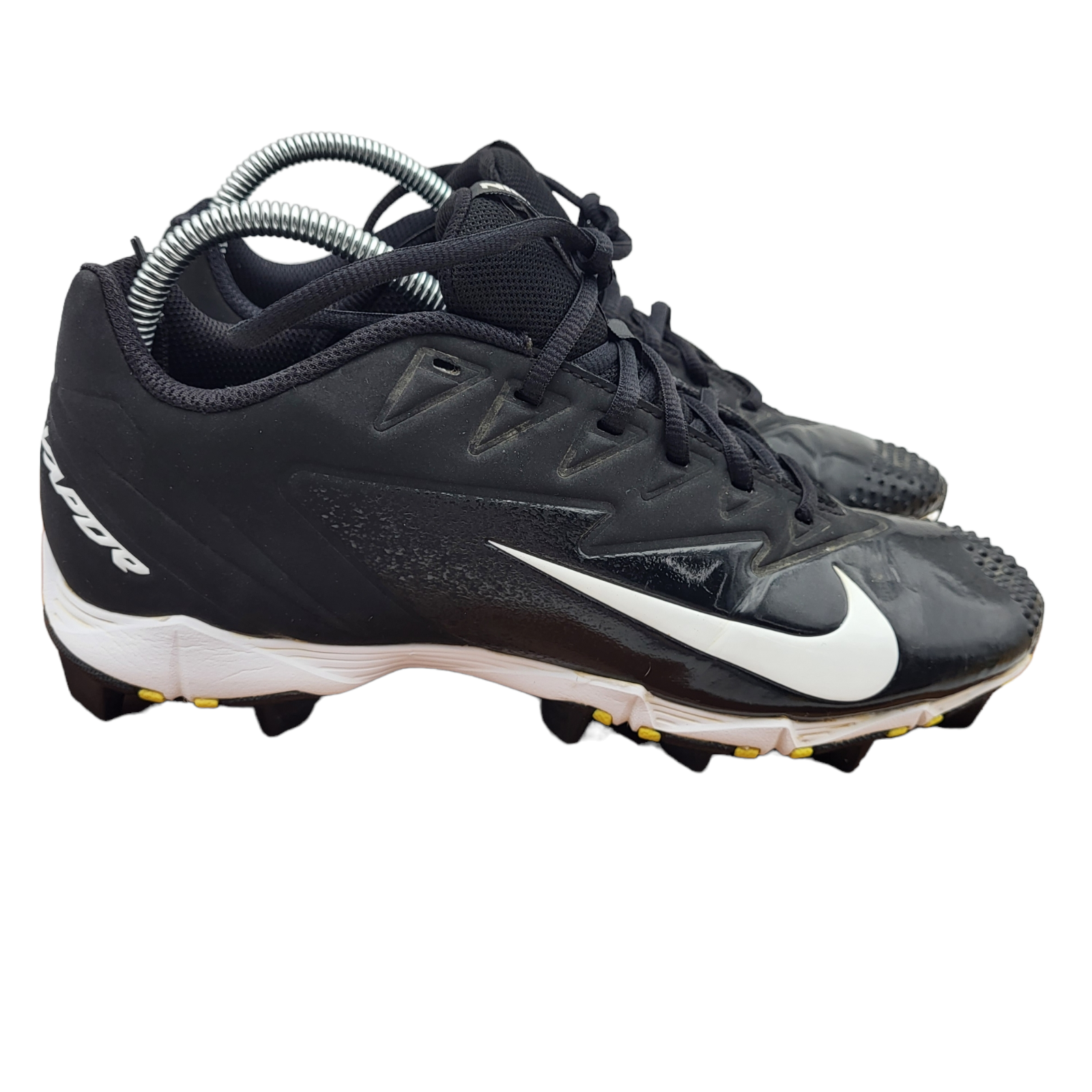 Nike Vapor Ultrafly Keystone Baseball Cleats Mens 9 852688-010 Black White
