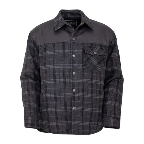 Chemise Western Femme Outback Trading Company - Taille SM - Gris/bleu - Occasion En Très Bon état