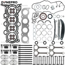 G4NC 2.0L Master Engine Rebuild Kit - Gasket＆Piston＆Timing Kit For Hyundai KIA