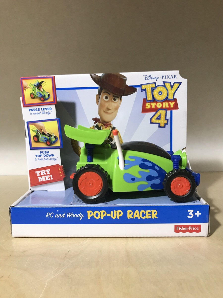 TOY STORY RC AND WOODY POP-UP RACER