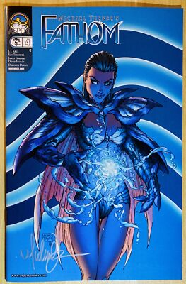 Fathom #4 C Michael Turner Signed 2005 Unread NM/NM+ Supergirl