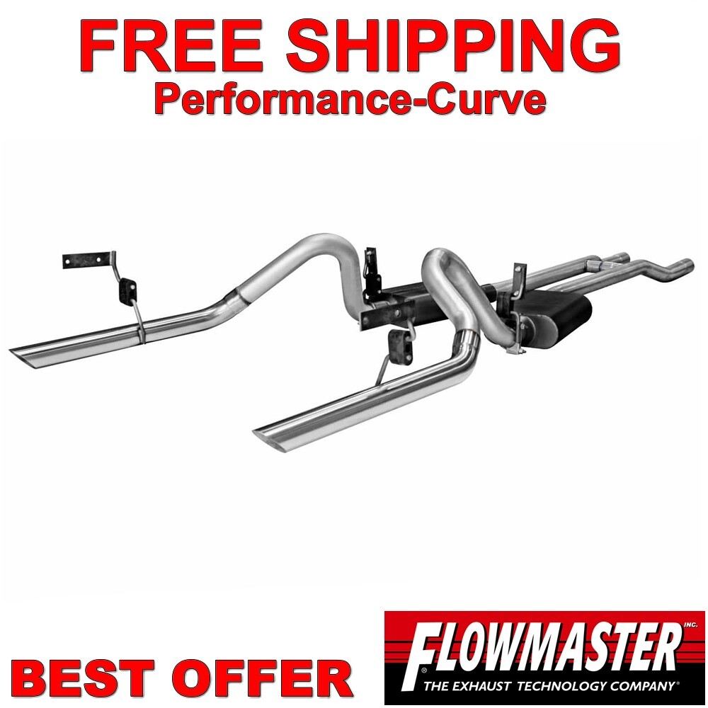 Flowmaster 17273 American Thunder Exhaust Kit 64-66 Mustang Flowmaster 17273 American Thunder Exhaust Kit 64-66 Mustang