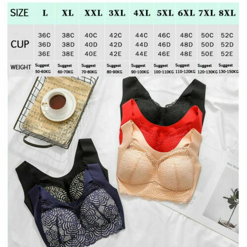 Sujetador para mujer Ultimate Lift elástico figura completa sin costuras de encaje Foto 2 de 4