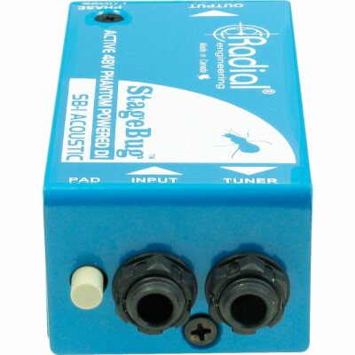 Radial StageBug™ SB-1 Active Acoustic DI - 48v Phantom Powered