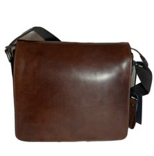 Leonhard Heyden Roma Messenger Bag M borsa a tracolla borsa per laptop - marrone