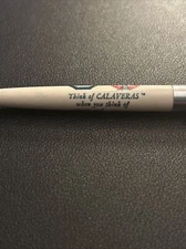 Vintage Ballpoint Pen Calaveras Cement Flintkote Scripto