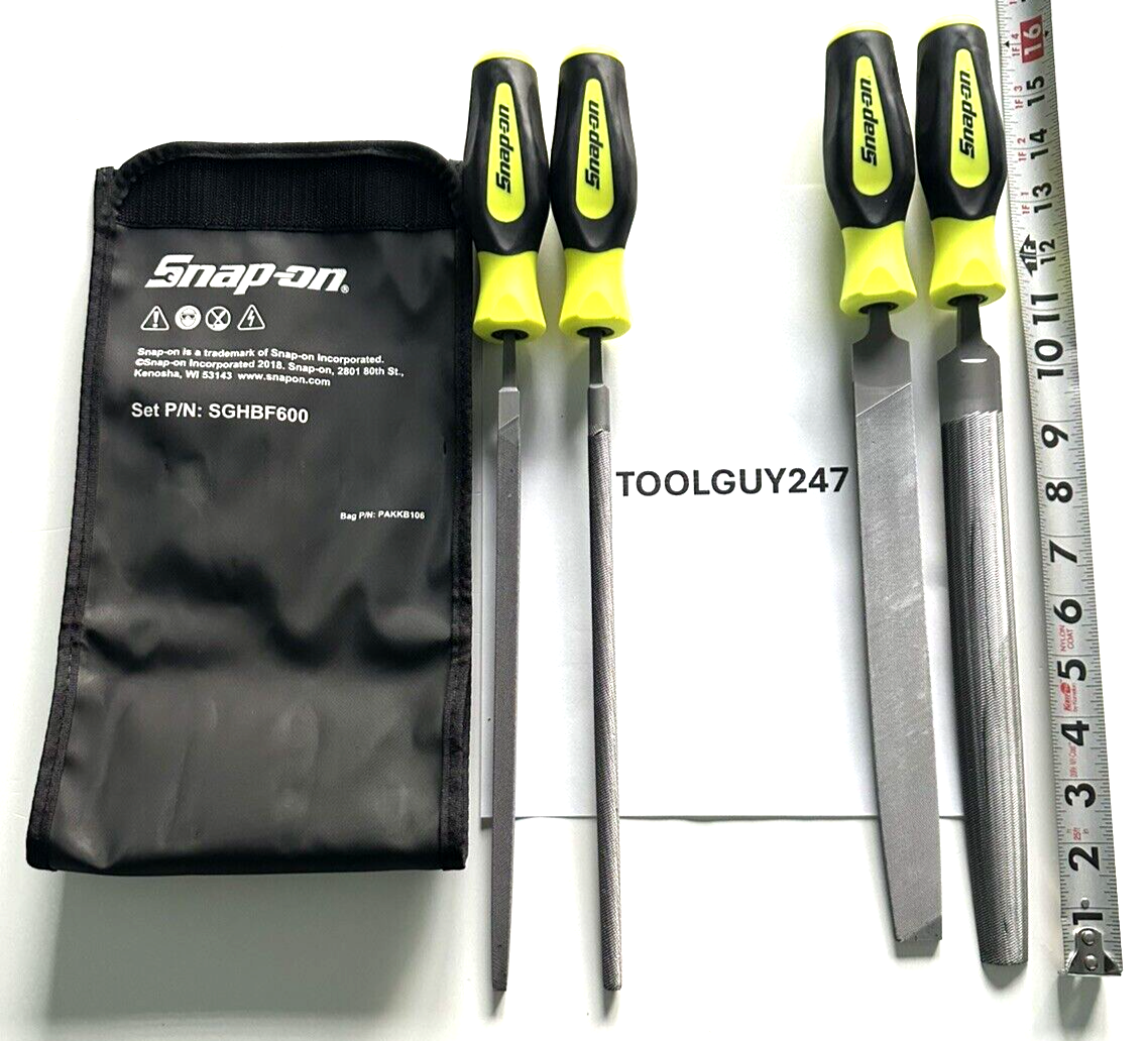 SNAP ON SGHBF600A HV 4 Pc HI-VIZ Instinct Soft Grip Handle Mixed