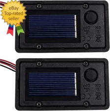 Battery Box, Solar Lantern Light Replacement Parts Top for Outdoor Hanging Lante