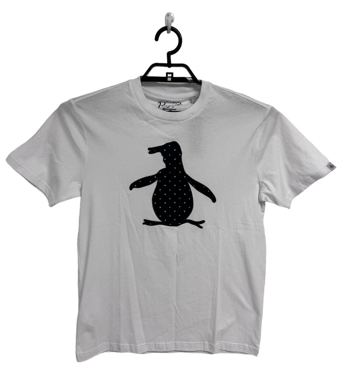 An Original Penguin By Munsingwear Women's Short Sleeve White Crew