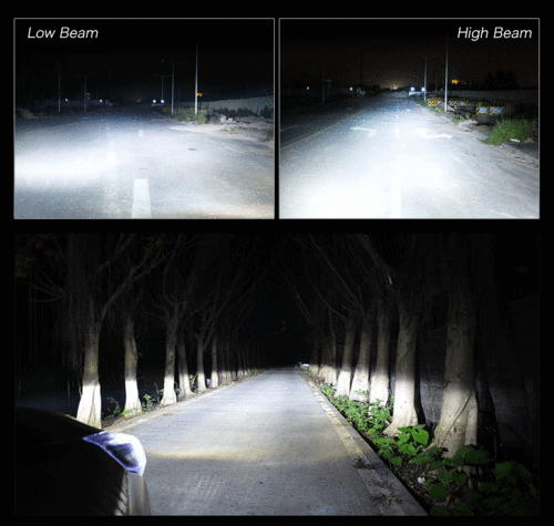 6000K Front LED Headlight Bulbs For Pontiac Grand Prix 1988-2008 High Low Beam - Picture 2 of 12