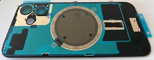 For iPhone 16 Replacement Rear Back Glass With Camera Lens & Brackets & MagSafe - 第 3/3 張圖片