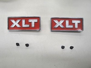 Details About 73 74 75 76 77 78 79 Ford F150 F250 Truck Cab Side Xlt Emblems New