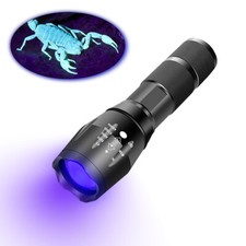 UV 365nm 395nm Blacklight Flashlight Violet Flashlight Blacklight