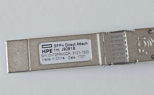CAVO HPE spf+ direct attach j9281b 1m ARUBA - Afbeelding 2 van 3