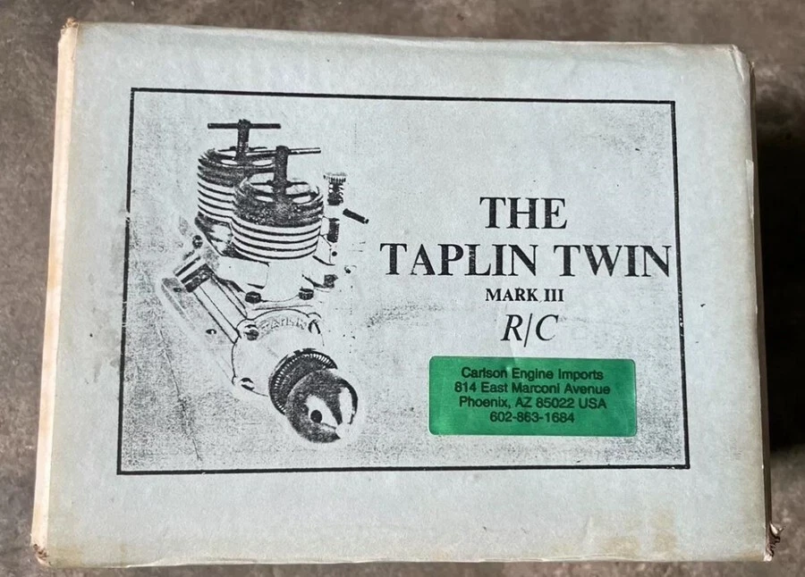 ラジコン飛行機用エンジン AULORA TAPLIN TWIN MARK Ⅲ AULORA TAPLIN TWIN MARK III Diesel Engine For RC Airplane