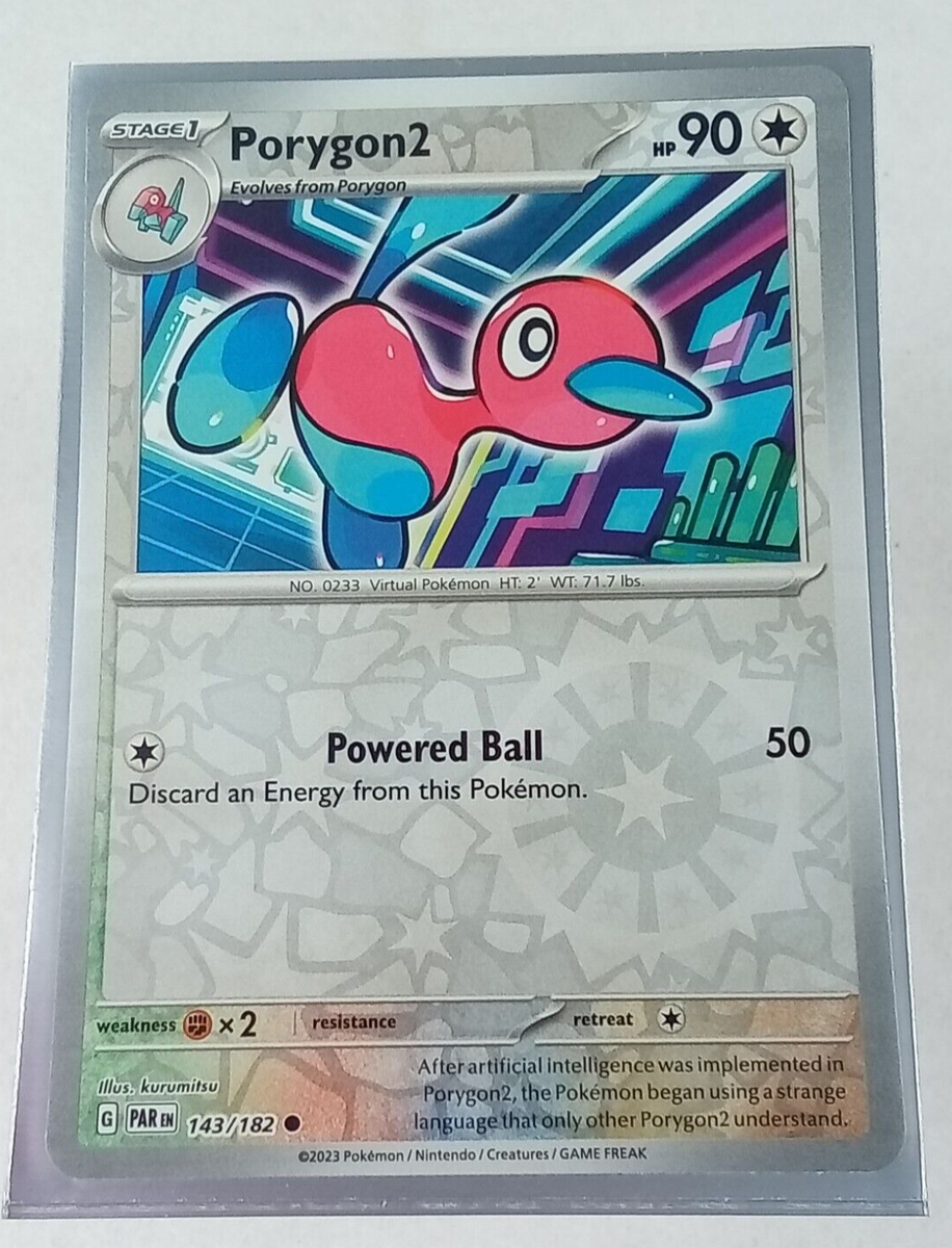 Porygon2 143/182 Paradox Rift Reverse Holo Pokémon Card 2023 | eBay
