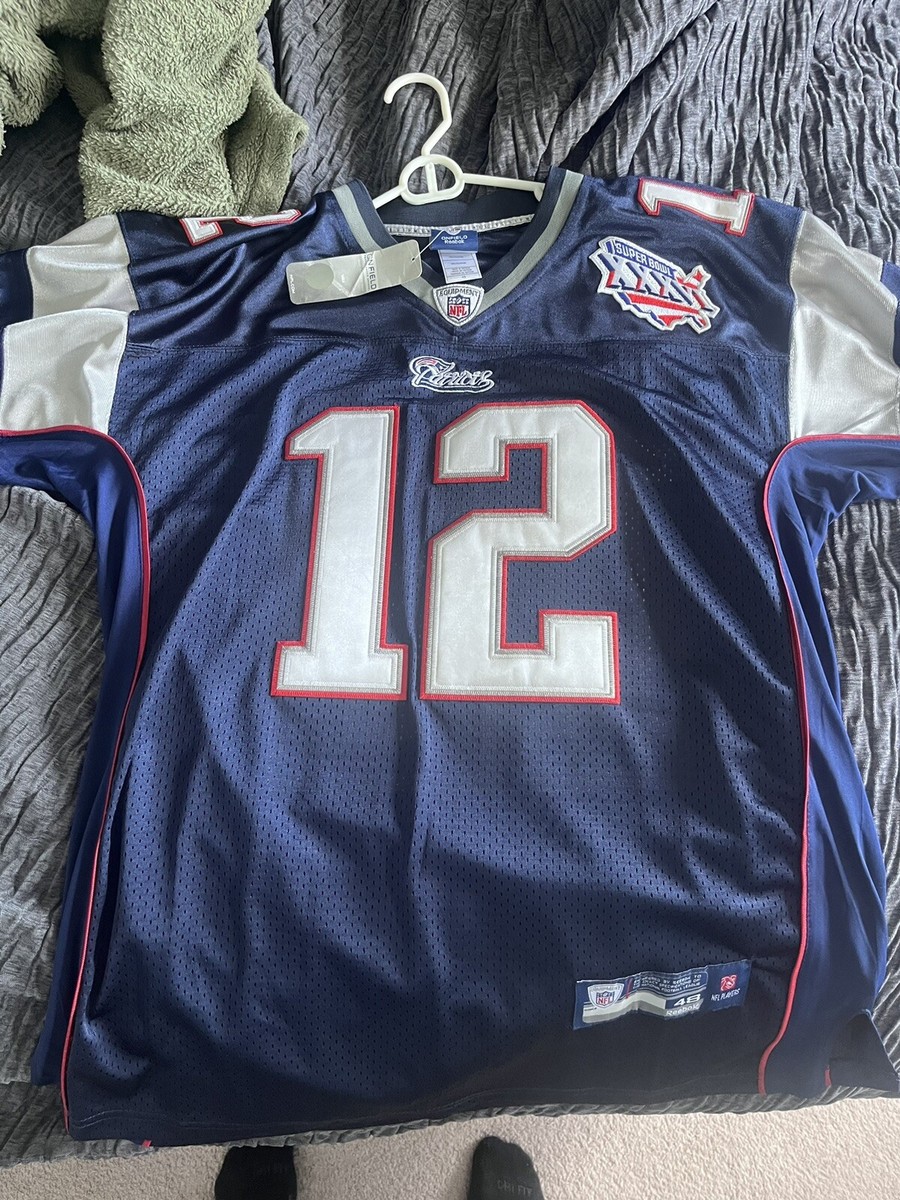 Super Bowl Official Patriots Jersey New England Patriots Tom Brady