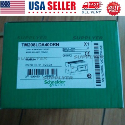 1PC New Schneider TM208LDA40DRN PLC Module In Box Expendited Shipping
